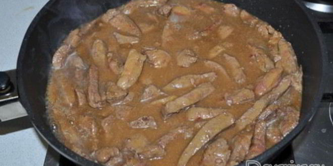 Рецепт говяжьей печени стир-фрай