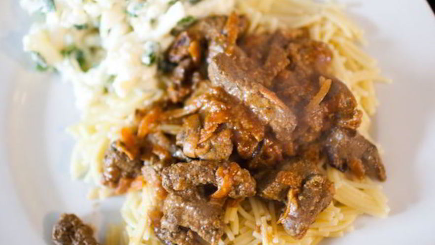 Рецепт говяжьей печени