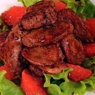 Рецепт Куриной печени по-анжуйски