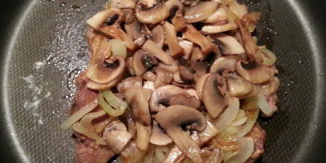 Рецепт куриной печени под шапкой