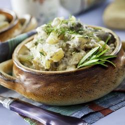 Рецепт Куриной печени с картошкой в мультиварке