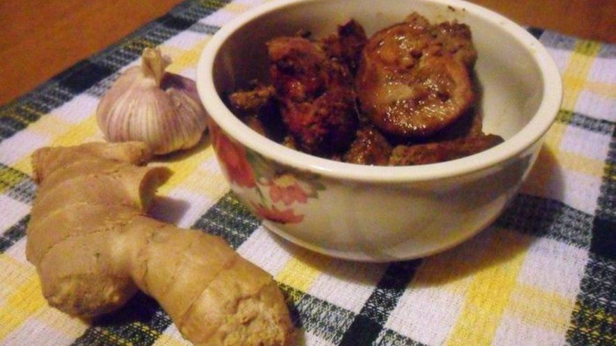 Рецепт куриной печени со специями