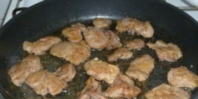 Рецепт куриной печени в сметане
