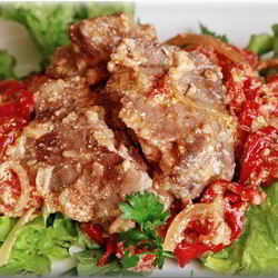 Рецепт Куриной печени, запеченной с овощами