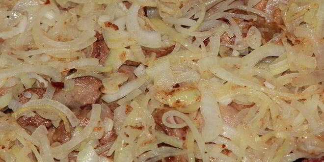 Рецепт куриной печени, запеченной с овощами