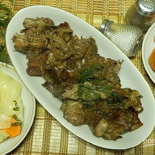 Рецепт Куриной печени, запеченной в фольге