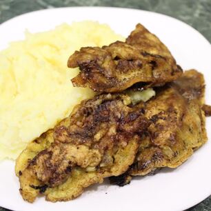 Рецепт Отбивных из печени в кляре