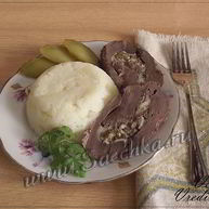 Рецепт Печени фаршированной