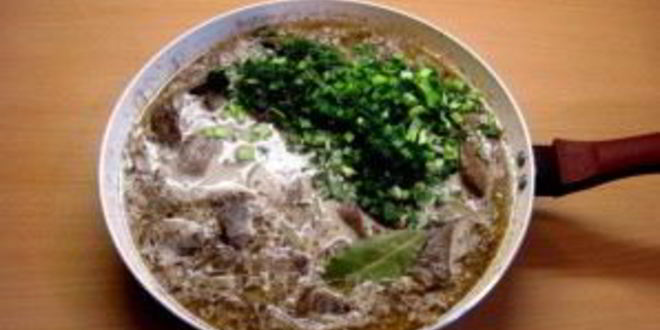 Рецепт печени индейки в сливках