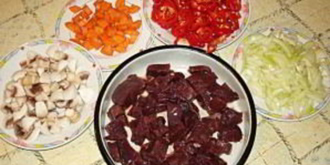 Рецепт печени по-деревенски