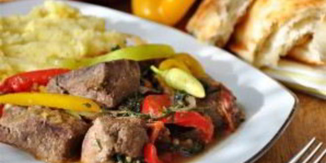 Рецепт печени по-деревенски