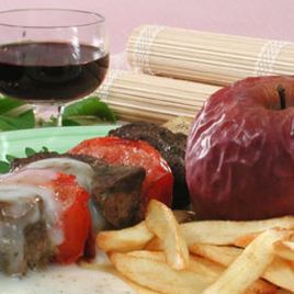 Рецепт Печени с сырным соусом