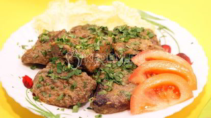 Рецепт Печени с цитрусовыми