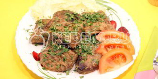 Рецепт печени с цитрусовыми