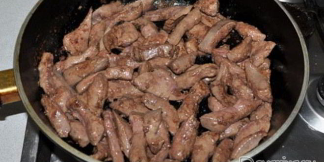 Рецепт печени с восточным соусом