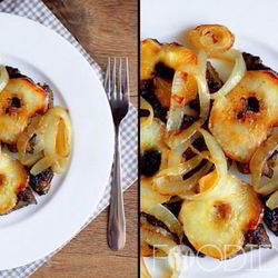 Рецепт Печени с яблоками