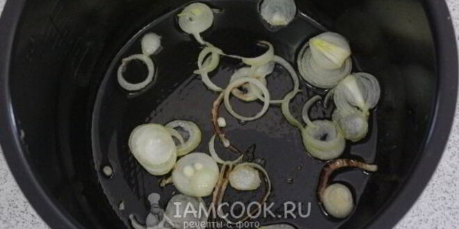 Рецепт печени тушеной в сметане в мультиварке