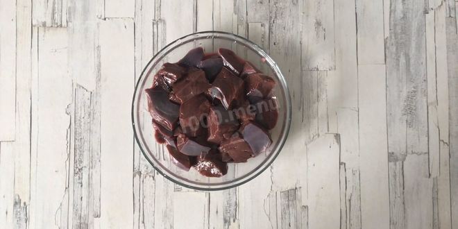 Рецепт печени в сливочном соусе