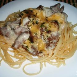 Рецепт Печени в сметанном соусе