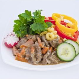 Рецепт Печени в сырном соусе