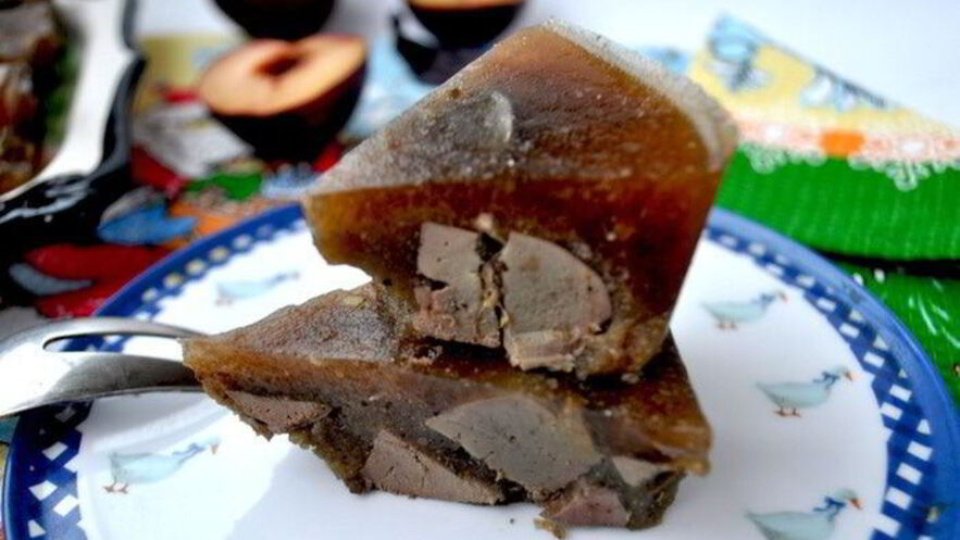 Рецепт печенки индейки в сливовой заливке