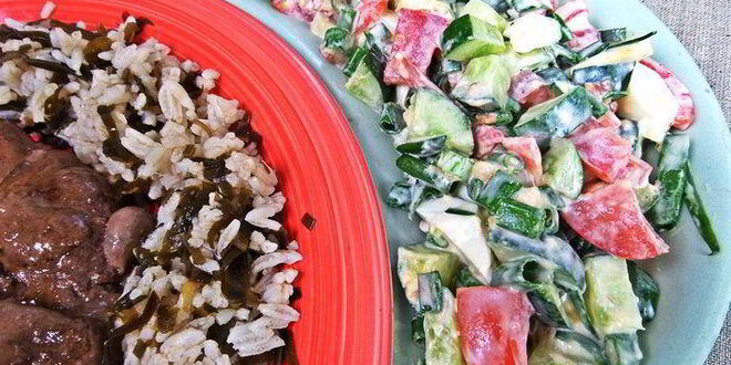 Рецепт сливочной печенки с рисом по-японски