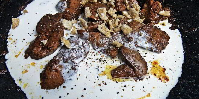 Рецепт сливочной печенки с рисом по-японски