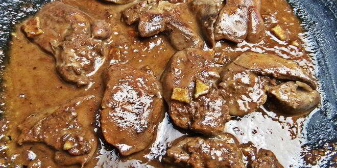 Рецепт сливочной печенки с рисом по-японски