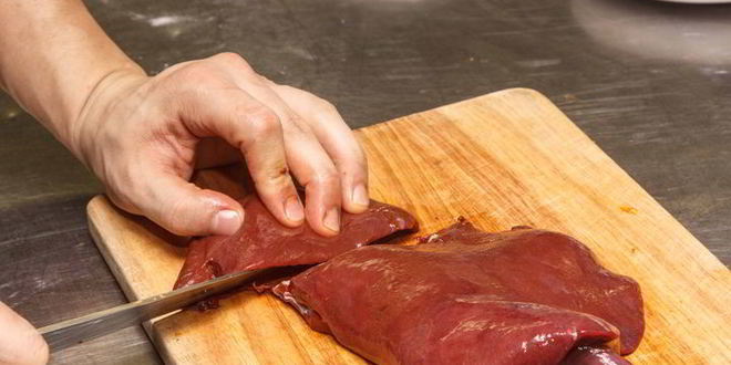 Рецепт телячьей печени