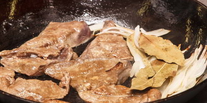 Рецепт телячьей печени