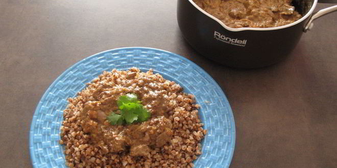 Рецепт тушеной куриной печени