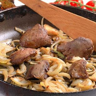 Рецепт Жареной гусиной печени