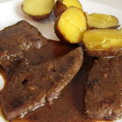 Рецепт Жареной телячьей печени