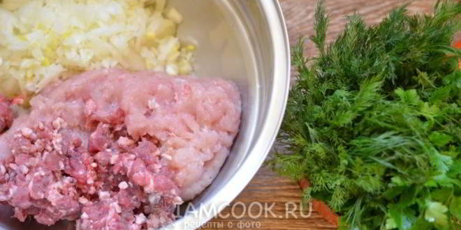 Рецепт хинкали со смешанным фаршем