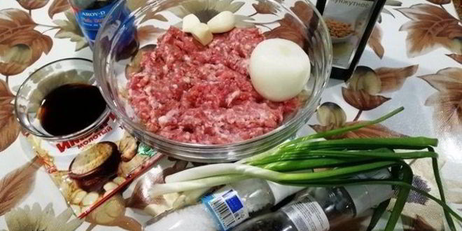 Рецепт китайских паровых пельменей