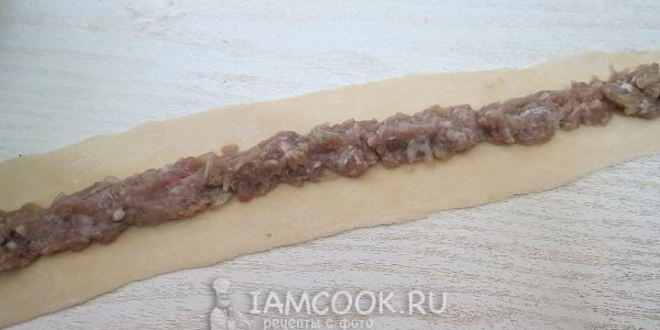 Рецепт ленивых пельменей-розочек