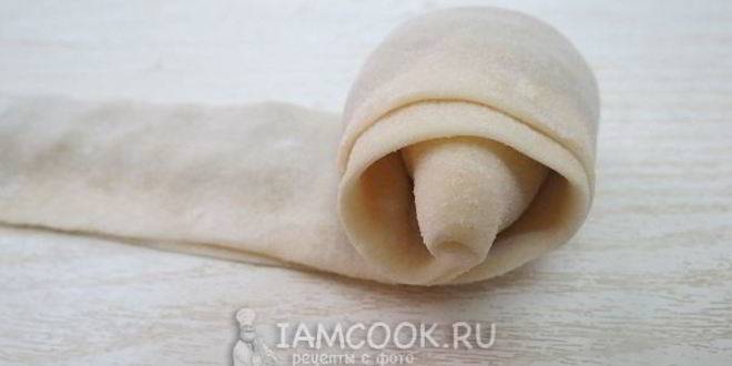 Рецепт ленивых пельменей-розочек