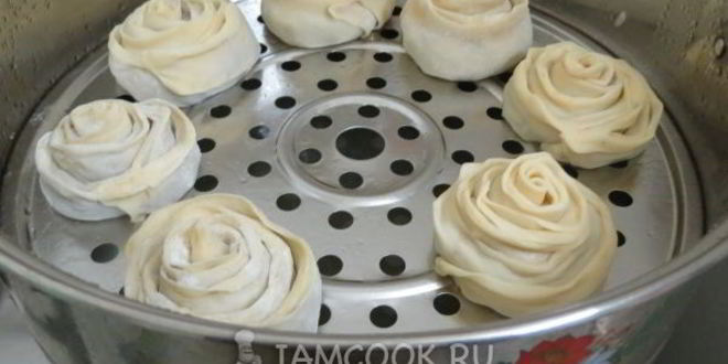 Рецепт ленивых пельменей-розочек