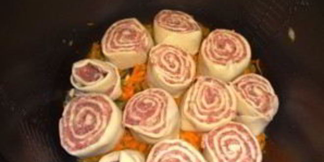 Рецепт ленивых пельменей в мультиварке