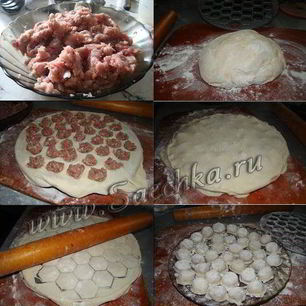 Рецепт Мясной начинки для пельменей