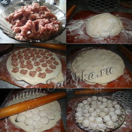 Рецепт Мясной начинки для пельменей