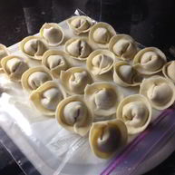 Рецепт Пельменей с курицей и грибами