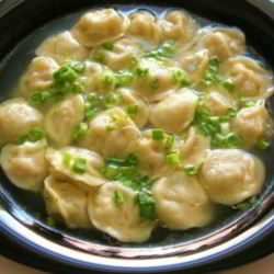 Рецепт Пельменей из баранины с луком по-татарски