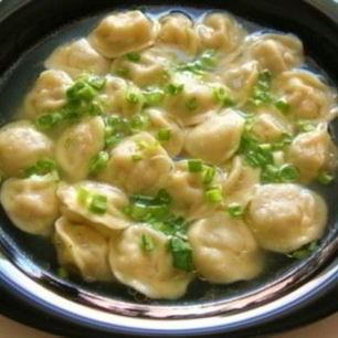 Рецепт Пельменей из баранины с луком по-татарски