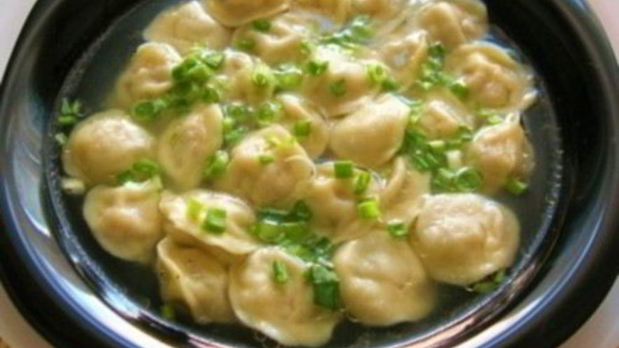 Рецепт пельменей из баранины с луком по-татарски