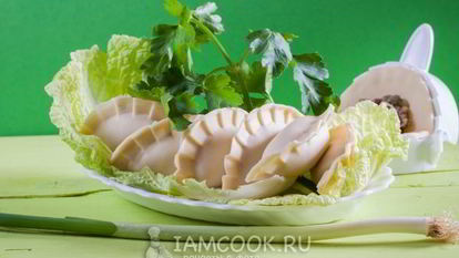 Рецепт Пельменей с бараниной