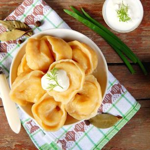 Рецепт Пельменей с капустой