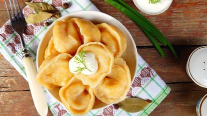 Рецепт Пельменей с капустой