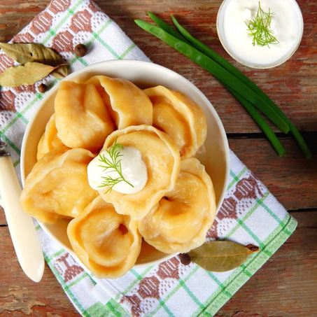 Рецепт Пельменей с капустой