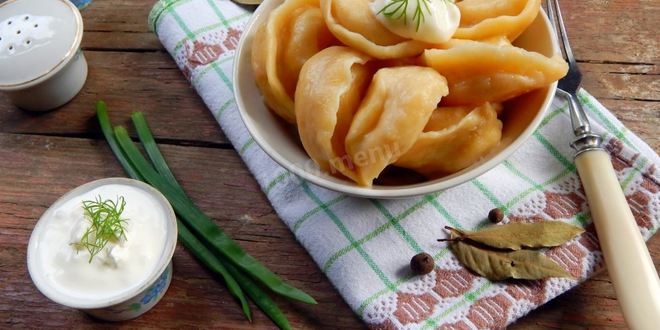 Рецепт пельменей с капустой